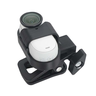 背包夹适用影石insta360 go3s/go3指拇相机帽檐夹第一视角衣服挂脖支架图传手腕带配件