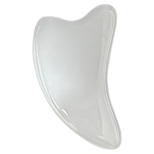 天然玉石按摩棒面部美容专用全脸可用脸部刮痧板颈椎肩部肩颈白玉