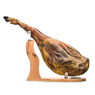 西班牙塞拉诺火腿切片即食生吃整只哈蒙白猪后腿高档礼盒原装进口