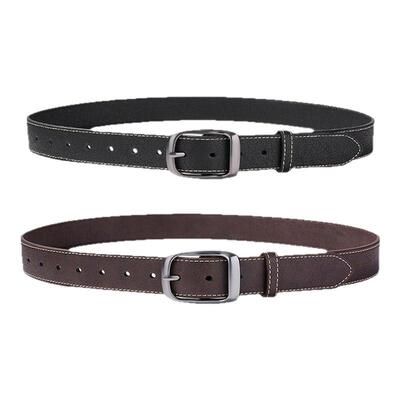 jeep皮带年轻人男女款2026新款针扣头个性潮牛仔裤软腰带真层