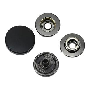 金属四合扣羽绒服风衣外套衣服按扣圆形按压式子母扣免缝钉扣暗扣