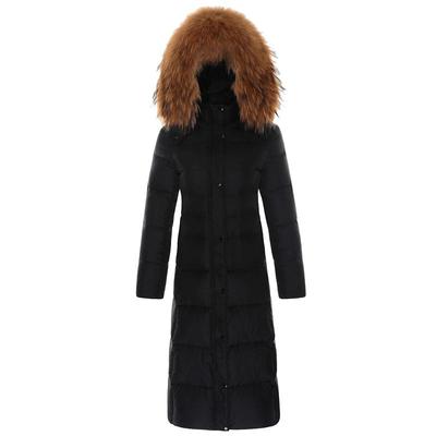 充绒348-426超大毛领过膝