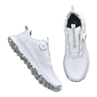 韩国新款高尔夫女运动鞋golf网球有钉防滑防水旋钮扣舒适训练球鞋