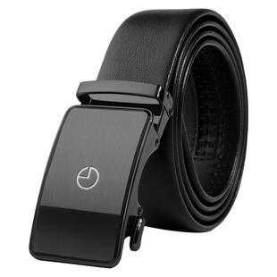 金利来男士皮带真皮新款拉丝时尚自动扣腰带经典商务裤带男