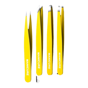 高精密眉夹小镊子拔毛眉毛夹斜口拔胡子神器男女眉钳套装假睫毛夹