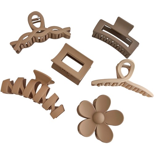 花朵抓夹女盘发鲨鱼夹韩国发夹气质头饰后脑勺发饰高级感发抓夹