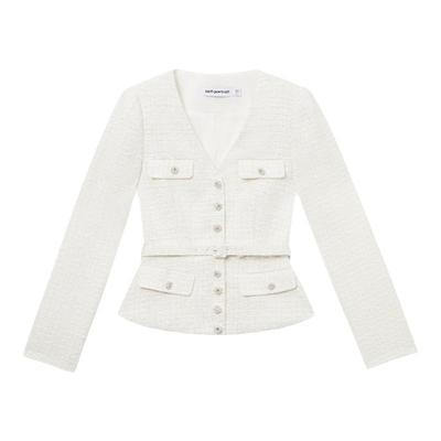 self-portrait纽扣长袖外套