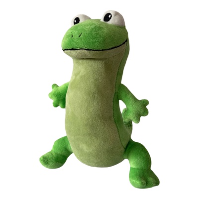 新品lizard Tom绿色蜥蜴仿真毛绒玩具公仔布娃娃玩偶河狸变身计划