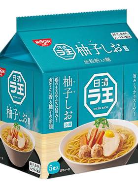 日清拉王非油炸柚子盐鸡汁拉面