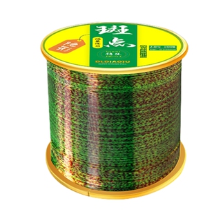 进口500米钓鱼线主线正品隐形斑点线柔软强拉路亚海竿抛杆专用线