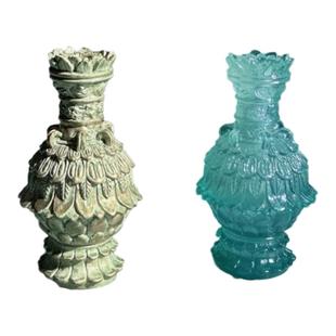 南京博物馆文创六朝青瓷小青尊立体冰箱贴青瓷莲花尊南京伴手礼