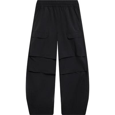 李宁女刺绣休闲运动长裤运动裤