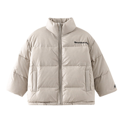 男童冬季短款90白鸭绒羽绒服新款