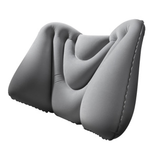 妮丽雅按压充气腰托高铁飞机长途旅行久腰靠坐趴睡午睡便携护腰垫