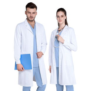 医美高端白大褂长袖医生服男女短袖整形师美容医院牙科口腔工作服