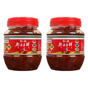 四川特产郫县红油豆瓣酱家用鹃城辣椒酱香辣调味商用川菜咸辣适用