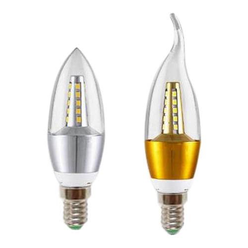 超亮led蜡烛灯泡e14小螺口e27家用节能照明暖光欧式水晶吊灯光源