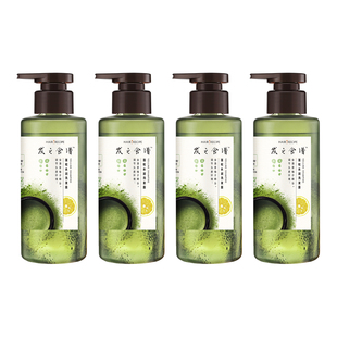 发之食谱茶柚无花果苹果姜根茶洗发水控油保湿蓬松去屑洗头露膏