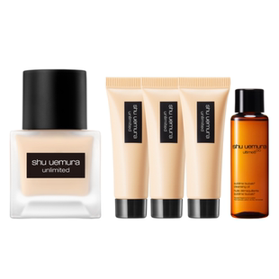 【达人推荐】植村秀持色小方瓶粉底液0卡防晒遮瑕不脱妆干皮持久