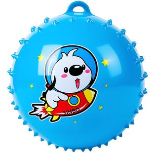 儿童带绳弹力球吊绳按摩小皮球宝宝充气拍拍球婴幼儿专用球类玩具