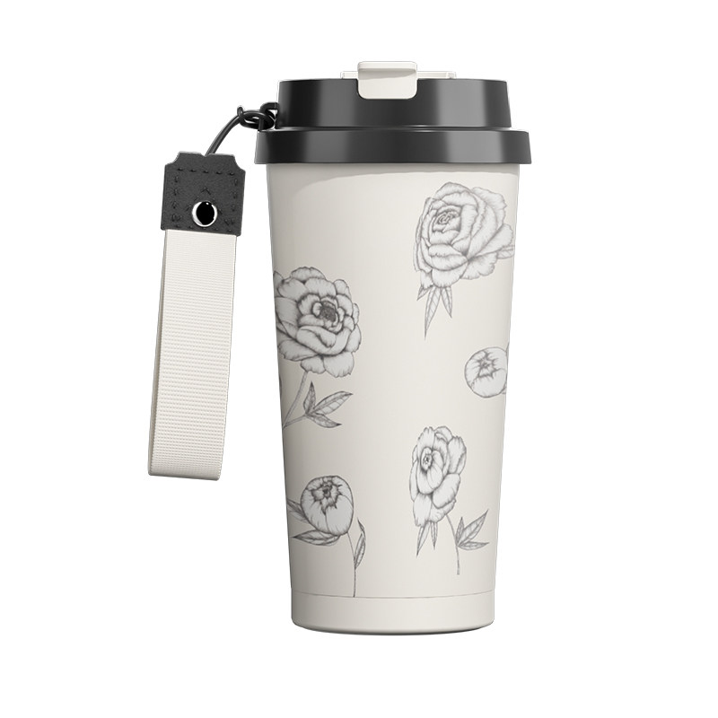 face山茶花2024新款保温杯咖啡杯