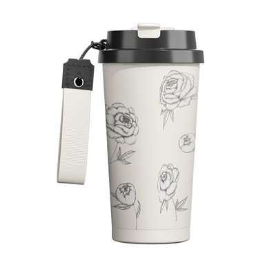 face山茶花2024新款保温杯咖啡杯