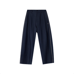 roaringwild a arch 咆哮野兽 垂感阔腿裤弯刀设计感男士休闲长裤