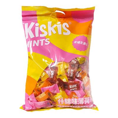 Kiskis薄荷糖什锦味大包散装