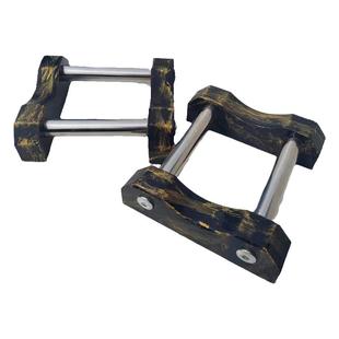 家用杠铃底座架托举重硬拉固定器防滚动杆摆放支撑深蹲卧推收纳垫