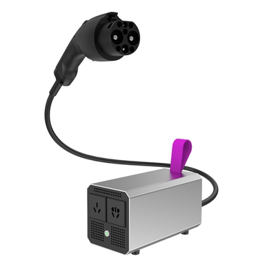 大众ID直流快充口外放电枪