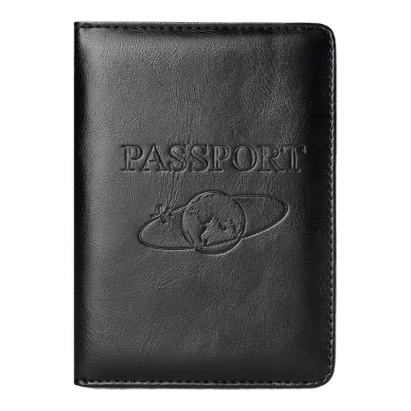 环球旅行护照包疯马皮护照夹多功能护照保护套真皮质感防盗刷卡包