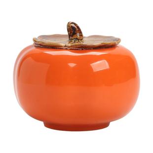 乔迁之喜陶瓷柿子柿柿事事如意摆件装饰新居入宅搬家仪式用品全套