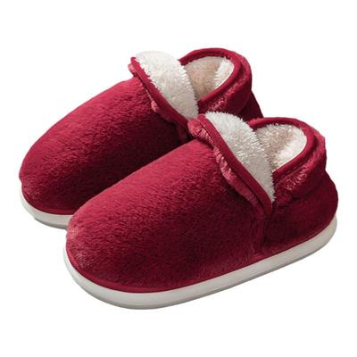 包跟棉拖鞋防滑老年人女款冬季