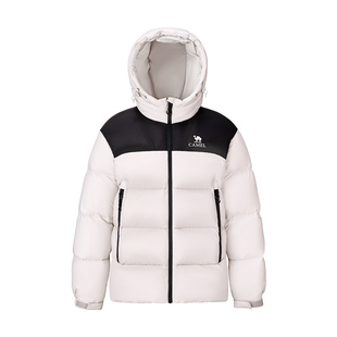 骆驼火山羽绒服2.0秋冬2025新款户外加厚保暖防寒外套男装90绒