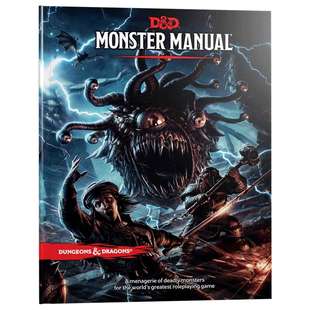 华研原版 龙与地下城 怪物图鉴 英文原版 Dungeons Dragons Monster Manual Wizards of the Coast 英文版进口英语书籍