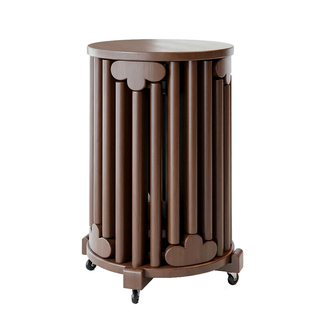 现代吃饭凳子餐桌凳原木新中式叠叠乐实木圆凳子茶几家用可叠放凳