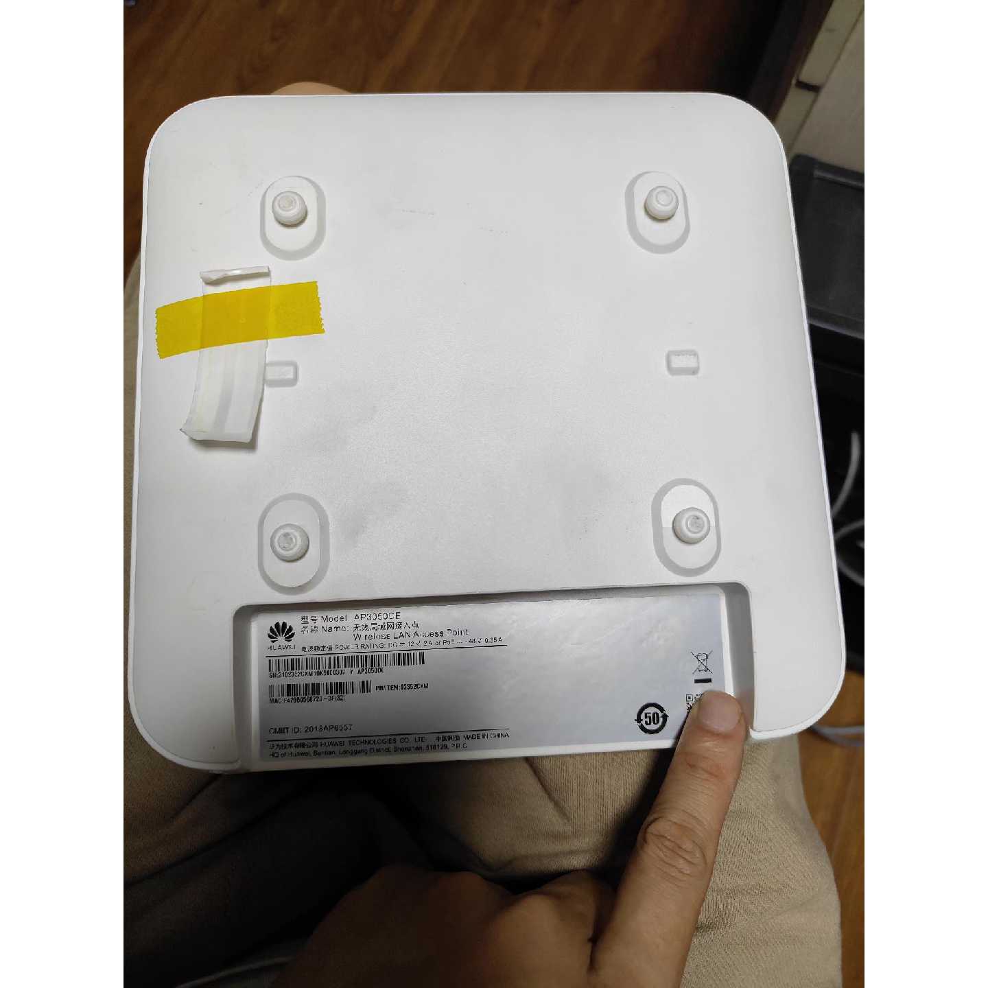 议价HUAWEIAP3050DE企业级无线吸顶AP支持胖瘦模维修