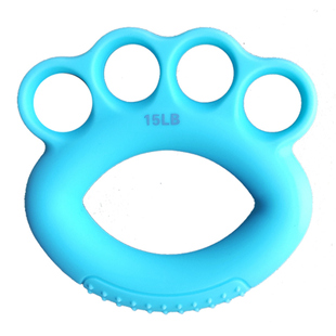 儿童硅胶握力圈小学生练手力手劲青少年手指锻炼康复训练握力器材