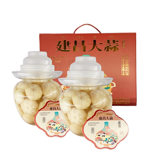 新蒜建昌糖蒜甜蒜腌泡大蒜头糖醋蒜农家酱菜即食下饭菜常州特产