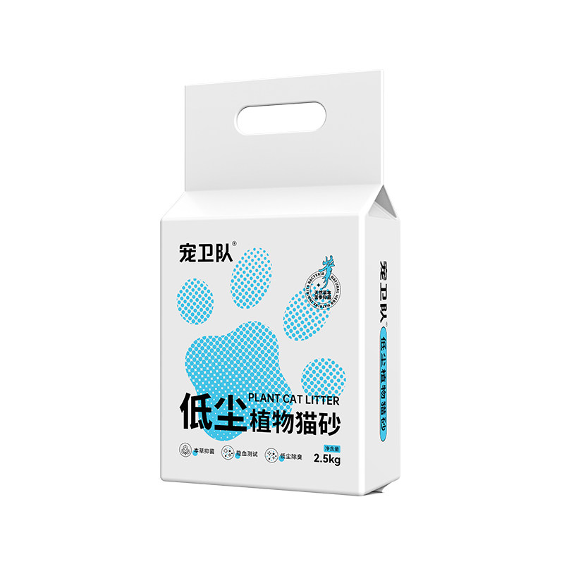 宠卫队植物混合猫砂隐血测试无香