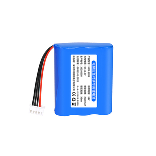 电梯对讲机五方通话器18650锂电池组11.1V应急照明灯12V大容量