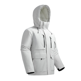 素湃SUPIELD宇航6.0星壳中长款保暖外套冬气凝胶气凝绒双重抗寒服