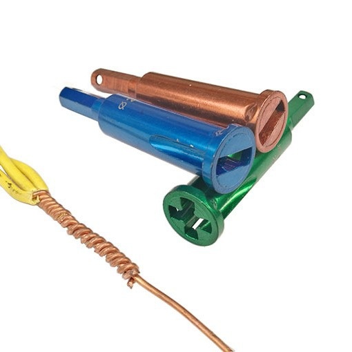 新款直销全自动免剥皮电工并线器电线连接器接线端子通用款并头绕