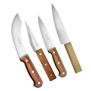 正士作屠宰杀猪专业用刀屠宰场杀牛羊剥皮剔骨剃肉分割刀放血尖刀