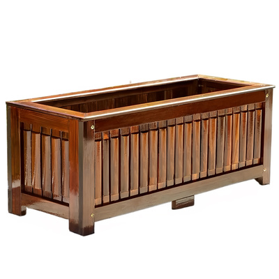 防腐木花箱2.5CM板厚庭院种植箱