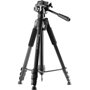 伟峰520单反相机三脚架摄影摄像便携三角架手机自拍直播适用于佳能尼康拍照录像户外钓鱼灯支架三角补光灯架