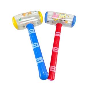 大号气球充气发光锤子吹气榔头惩罚亲子互动游戏玩具儿童敲打加厚