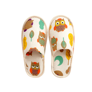 儿童可爱棉一次性拖鞋加厚家用待客可洗酒店可重复使用旅行便携