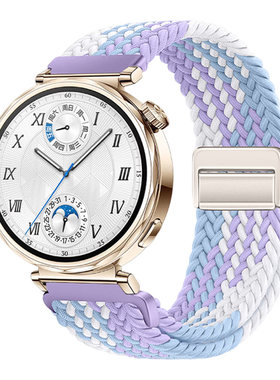适用于小米s4 41mm表带Watch5/S5女款编织腕带S4Sport智能运动手表S3/S2/S1替换带Color2女生S2Pro米家石英表