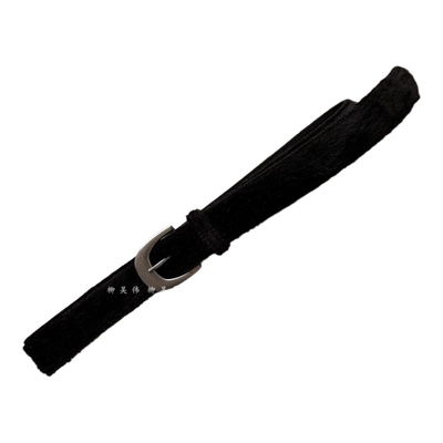 毛绒腰带~高级感皮带男女款~个性